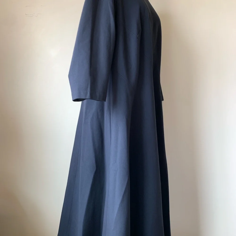 Lafayette 148 New York Midnight Long Sleeve Dress - Picture 3 of 6